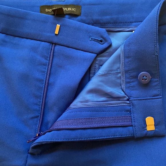 Banana Republic shorts. NWT. Royal blue. - Picture 2 of 6